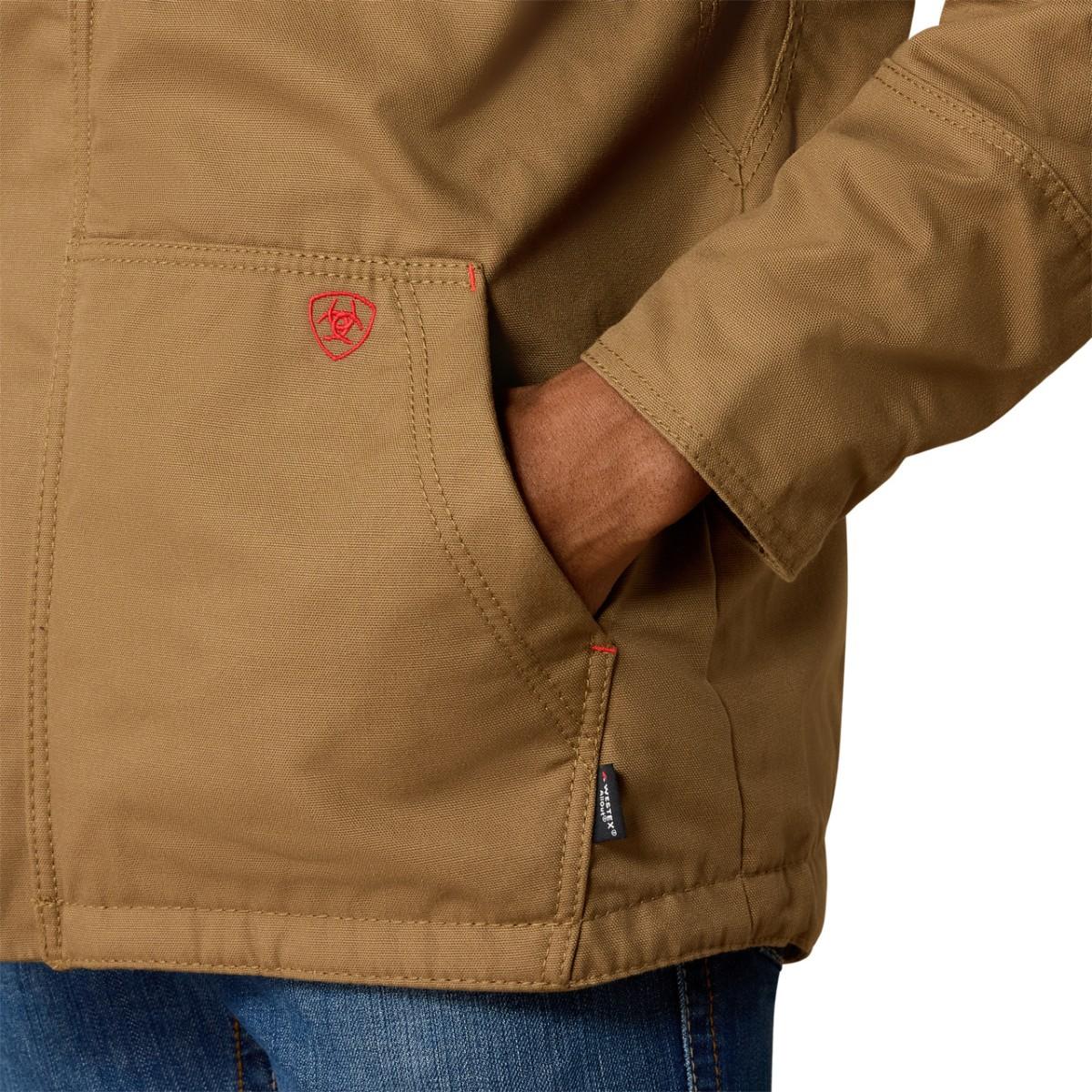 FR Workhorse Insulated Jacket in Field Khaki
